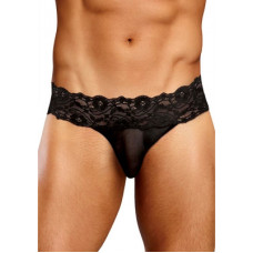 Male Power Micro Thong Pinch Back - S/M - Black