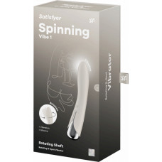 Satisfyer Spinning Vibe 1 — rotējošs G punkta vibrators — bēšs