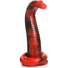 Xr Brands King Cobra - Silicone Dildo - Red