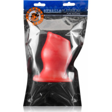 Oxballs Pighole - Hollow Butt Plug - Large - Red