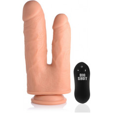 Curve Toys Double Shot Liquid Silicone Double Penetration Dildo - 8 / 20,5 cm