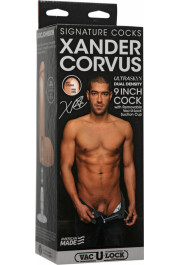 Doc Johnson Xander Corvus - Reālistisks ULTRASKYN Dildo - 9 / 22 cm - Vaniļa