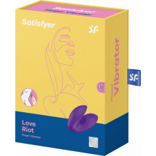 Satisfyer Love Riot — pirkstu vibrators — violets