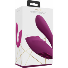 Vive By Shots Yuki - Dual Motor G-Spot vibrators ar masējošām pērlītēm - rozā