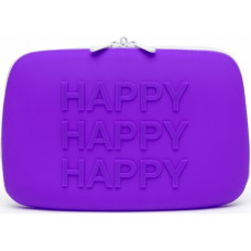 Happy Rabbit Large Silicone Zip Storage / Purple