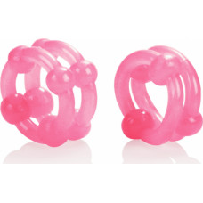 Calexotics Island Rings Double Stacker / Pink