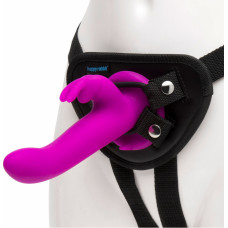 Happy Rabbit Vibrating Strap On Harness Set