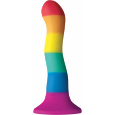 Ns Novelties Pride Edition 6Inch Wave Dildo / Multicolor