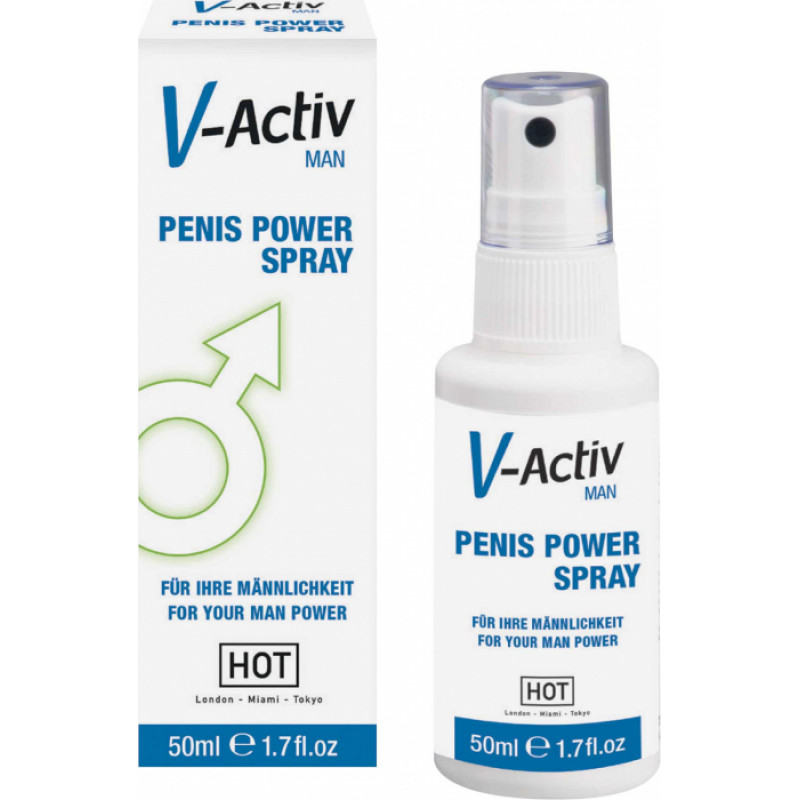 HOT V-Activ Penis Power Spray 50ml