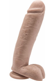 Toyjoy Dildo 10 inch with Balls Light skin tone