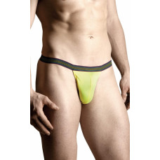 Softline Collection Mens thongs 4496 - yellow M/L