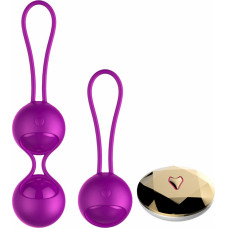 B - Series Fox Kulki-Vibrating Silicone Kegel Balls Set USB 10 Function / Remote control