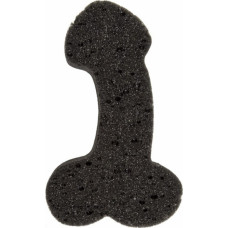 Kinky Pleasure Zabawka - Bath Sponge Penis - 19cm black