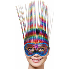 Kinky Pleasure Maska-Venetian Mask Rainbow Deluxe