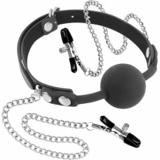 Fetish Tentation GAG NIPPLE CLIPS BLACK