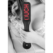 Ouch! By Shots Bonded Leather Paddle Ouch