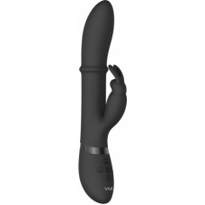 Vive By Shots Halo - Ring Rabbit Vibrator - Black