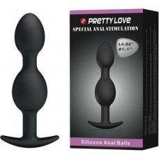 Lybaile Pretty Love silicone Anal balls 4,92 Inch Black