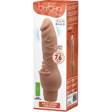 Lybaile Barbara Clark Multi Speed Real Vibrator 19,5 cm Flesh