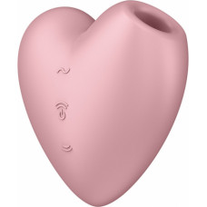 Satisfyer Cutie Heart – oro impulsų stimuliatorius + vibracija