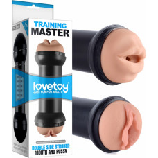 Lovetoy Traning Master Flesh Double Sided Stoker