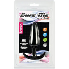 Lovetoy Lure Me Butt Plug Slim Black