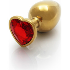 Ouch! By Shots Heart Gem Butt Plug - Large