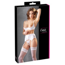 Cottelli Lingerie Plauktu krūštura komplekts balts 85B/L