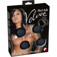 You2Toys Velvet Black Balls 4gab