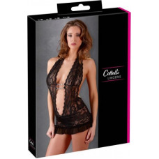 Cottelli Lingerie Mežģīņu kleita melna M