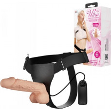 Lybaile Ultra Female Strap-On Realistic Dildo For her,Dual Density Flexible Cock with Curved Shaft and Balls,