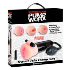 Pump Worx PW Travel Trio sūkņu komplekts