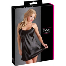 Cottelli Lingerie Satin Chemise Black L