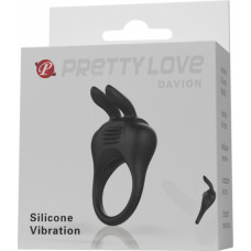 Lybaile Pretty Love Davion Silicone Vibro Ring Black