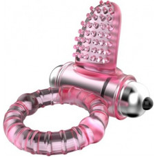 Lybaile Cock Ring,10 Functions vibe, Pink