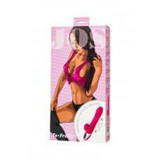 Marka Niezdefiniowana JOS Thrusting and sucking vibrator To-Frolly, silicone, pink, 21,5cm