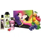 Shunga Fruity Kisses erotiskās masāžas un lubrikantu komplekts – 3 gab. — Foto 7