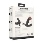 Sildošs un vibrējošs silikona prostatas masieris – 14 cm (5.5″) – Melns — Foto 3