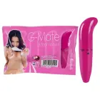 G Mate Classic G-punkta vibrators – daudzkrāsains Foto 4