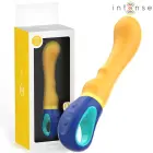 INTENSE Shaggy kumer G-punkti vibraator – 19 cm (7.5″) – kollane — Foto 1