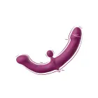 She.E.O Divpusējs G-punkta pāru vibrators – violets — Foto 6