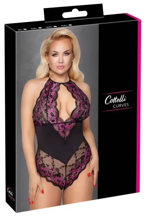 Cottelli CURVES Lace Bodysuit – 2XL