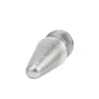 Silver Bump Canaan Analinis Kištukas – 20 cm (8″) – Sidabro Efektas — Nuotrauka 5