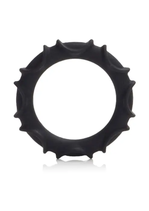 Atlas Silicone Cock Ring – Black