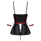 Cottelli BONDAGE Lingerie Set – Black/Red – 85C/XL — Photo 11