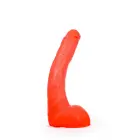 All Red reālistisks dildo ar sēkliniekiem – 18–20 cm (7-8″) — Foto 6