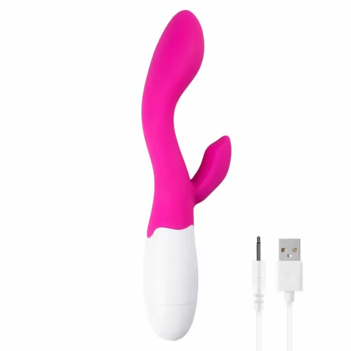 Easytoys Lily 2.0 двойной вибратор – 18 см (7″) – розовый