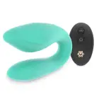 Rithual Kama Aqua topeltvibraator – 9 cm (3.5″) – sinine — Foto 3