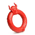 Beast Mode - Silicone Cock Ring – Red — Photo 3