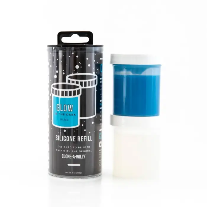 Clone-A-Willy Blue Glow силиконовый наполнитель
